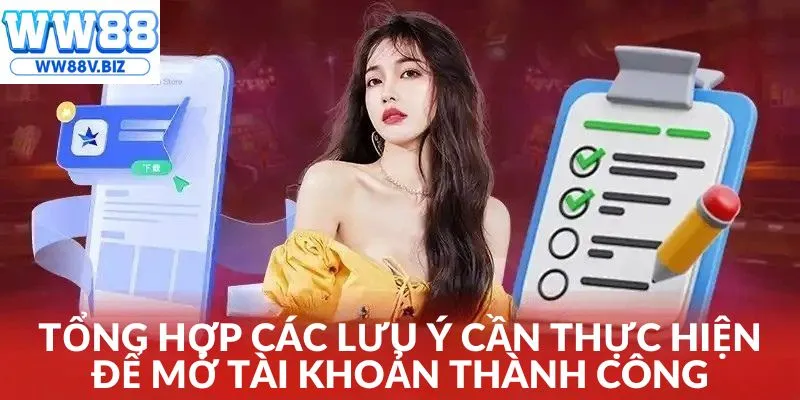 Nắm vững điều kiện bắt buộc để mở account dễ dàng