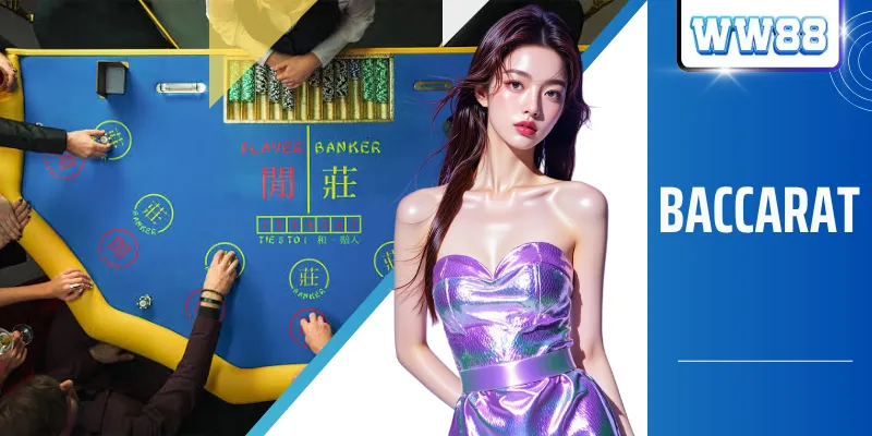 Baccarat - Trải Nghiệm Tựa Game Bài Với Đẳng Cấp 5 Sao