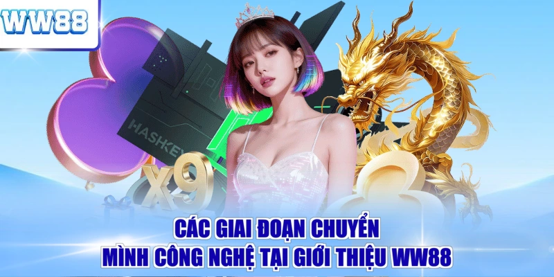 Các giai đoạn chuyển mình công nghệ tại giới thiệu WW88