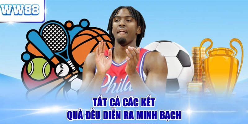 Tất cả các kết quả đều diễn ra minh bạch
